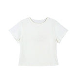 ホースクロップTシャツ(ホワイト)