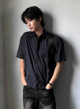 Zen Cropped Check Shirt