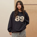 89 ドットアップリケフーディー
