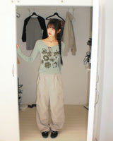 Bonto Flower Sheer T-Shirt