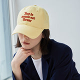TMV レタリングボールキャップ / Twill Yellow