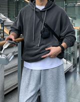  Taper Vintage Pigment Overfit Plain Hoodie