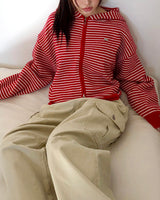 Riban Washed Cargo Long Pants
