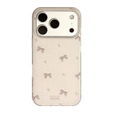 Glitter Diamond Ribbon iPhone Case