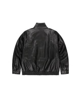 FAUX LEATHER BLOUSON JACKET_BLACK