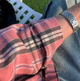 Anu Overfit Check Pattern Shirt