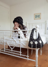 Clover Knit Bag - Black