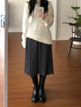 Cent pleats skirt (2 colors)