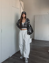 Lower Brushed Wide Jogger Pants