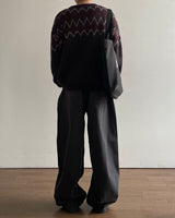 Volume Rivet Cotton Pants