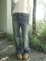 cube denim pants