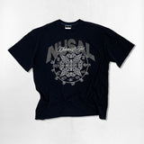 サークルグランジオーバーフィットTシャツ - 4COLOR