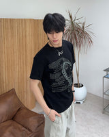 レネ ボン グラフィック スラブ Tシャツ