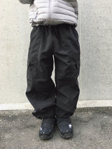 Slick Cargo Fleece Wide Pants 4C
