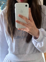dot phonecase 반투명 도트 땡땡이 케이스 white