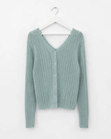 Double Ribbed Two-Way Cardigan (4color)
