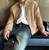Miele YKK Suede Biker Jacket