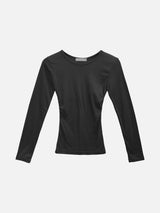[Long sleeve ver.] ロエン モダール サイドシャーリングTシャツ (6c)