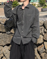 ステインピグメントウォッシングシャツ