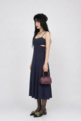 MOONLIT CUT-OUT DRESS