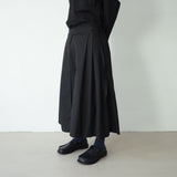 レイヤードスカートパンツ
