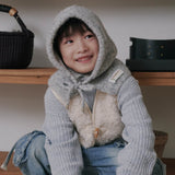 Family Sprinkle Boucle Balaclava_Kids (Light Gray)