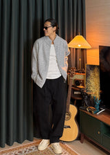 [virstyle original] INKKI two tuck Balloon Tapered Denim Pants 4COLOR