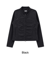 エピン アイレット クロップ ジャケット