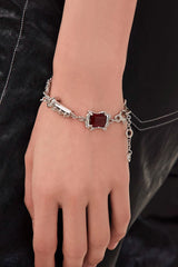 KVK FOURTRY 21S Edition Ruby Venom Knot Bracelet 