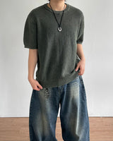 Pigment Short-Sleeved Knit