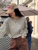 Newven ストライプTシャツ
