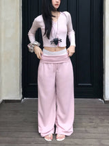 ルミエール シアー サマー リブニットカーディガン
