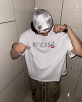 Fox stud tee WH