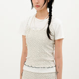[TOBAKE] Golj Sleeveless_Flower