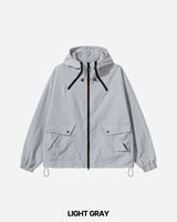 Util Zipper Hood Windbreaker