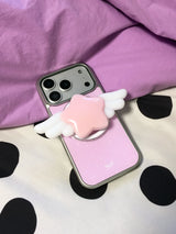 Star Wing Grip Tok Holder Smart Tok(Pink)