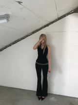 NUDI LOW BLACK BOOTCUT