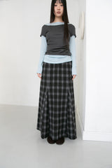 check low long skirt(2colors)