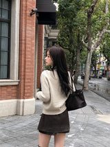 [SHOPPERMADE] Cozy Wool V-neck Knit Cardigan (7color)