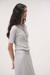 Jersey botton round (Blue grey)