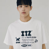 ITZ オフィシャルロゴTシャツ　ホワイト