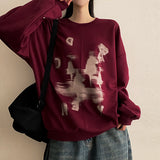 Dinva graphic sweatshirt