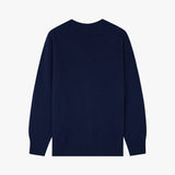 ストレンジャークラシックフィットエッセンシャルクルーネックセーター (Navy)