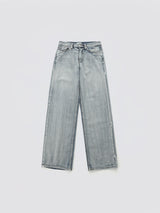 Buckle Denim Pants