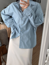 Setter Stripe Oversized Shirt