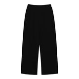 [Unisex] ベーシックラインワンタックワイドスウェットパンツ (2color)
