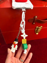 Snowman keyring / TREEFORFIVE345
