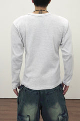 Regular Waffle Long Sleeve 3C