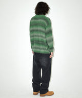 VARSITY LOGO GRADATION KNIT SWEATER