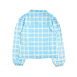Celeste Plaid Puff Jacket - Size 1